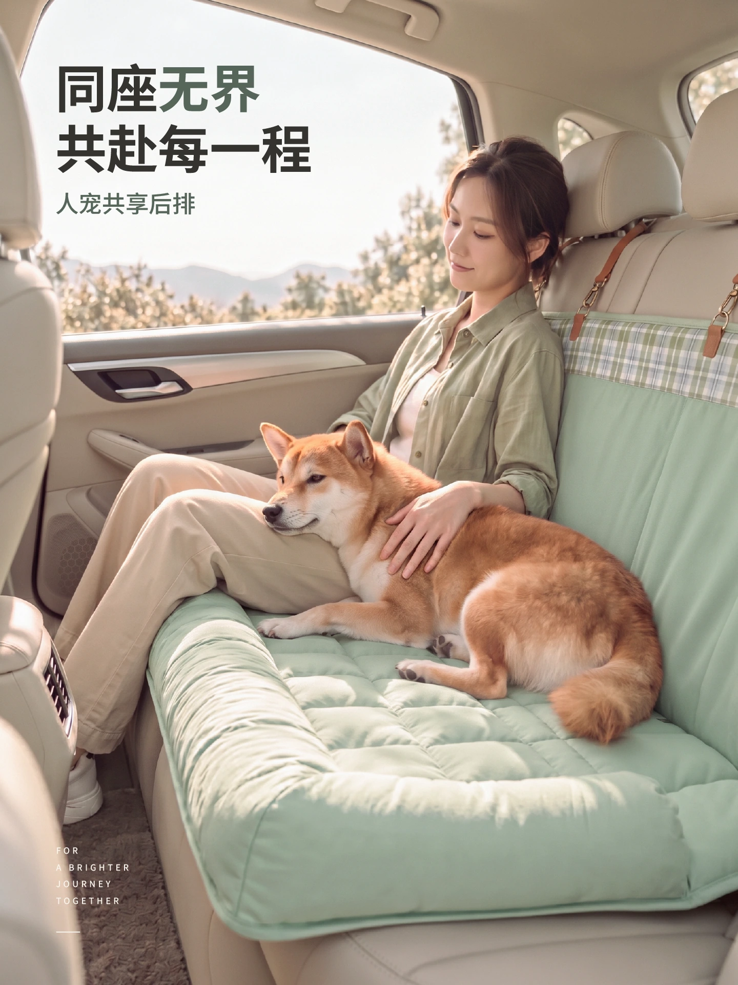 格纹系列 · 后排车载窝 主图系列